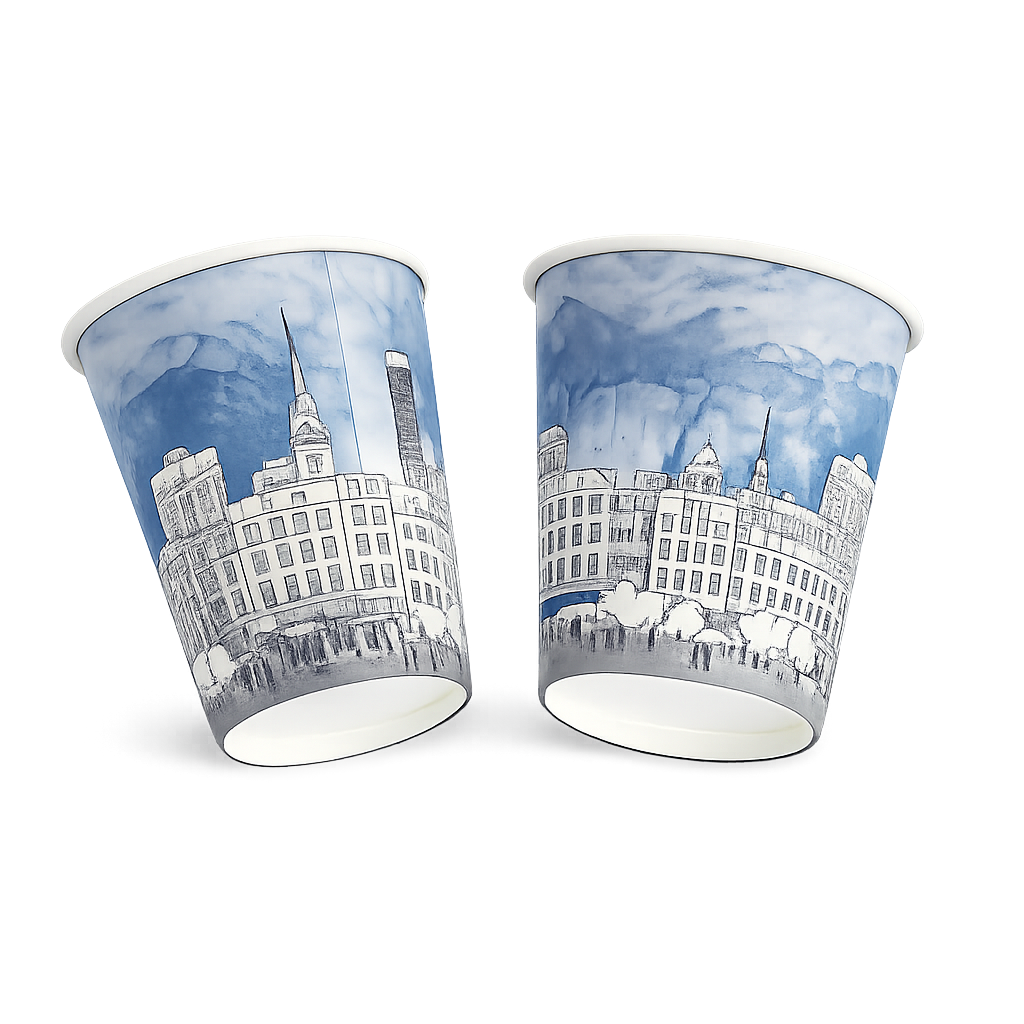 12 oz Single-Wall Paper Cup