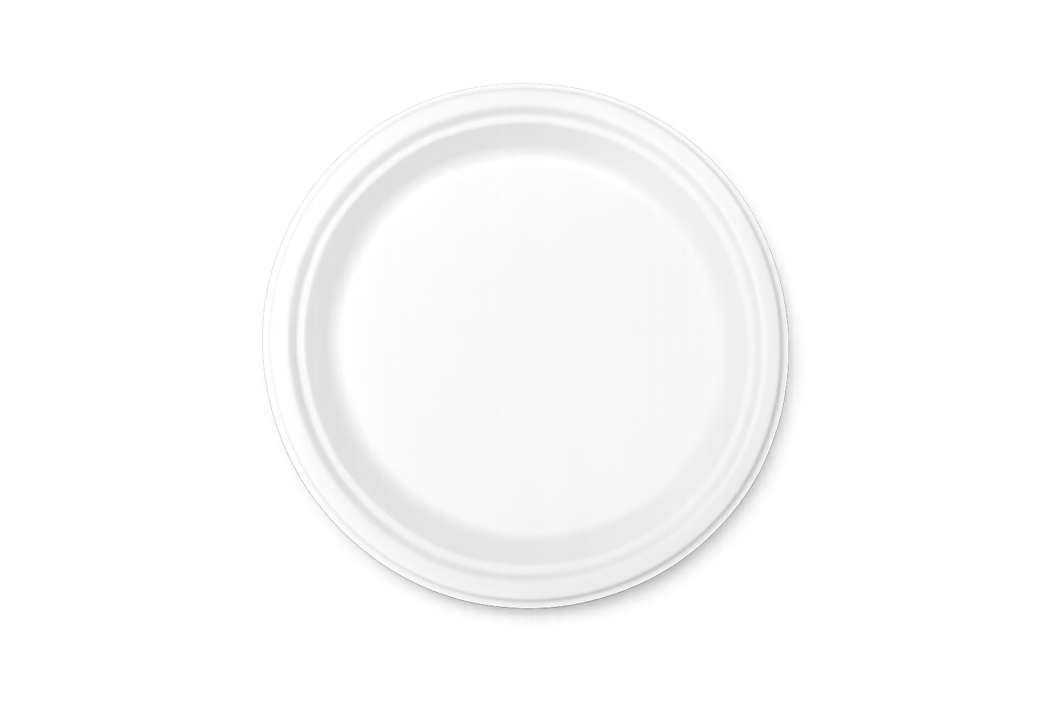 10 Inch Round Bagasse Plate